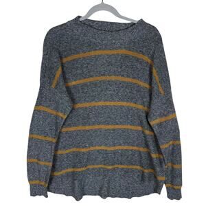 American Eagle Outfitters Sweater Womens Small Gray Striped Knitted Jegging‎ Fit